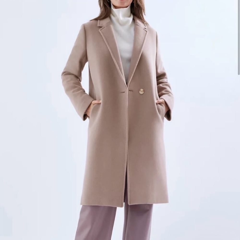 Aritzia Babaton The Stedman Coat Virgin Wool - Milior 🤎